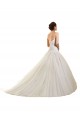 Blanc Princesse Tulle Dentelle Robes de mariée Pas Cher