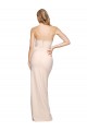 Fourreau Sans bretelle Crêpe Stretch Longue Formelles Robes demoiselle d'honneur / Robes de soirée / Robes de bal Pas Cher