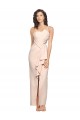 Fourreau Sans bretelle Crêpe Stretch Longue Robes demoiselle d'honneur / Robes de bal Pas Cher