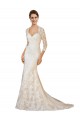 Ivoire Fourreau Dentelle Robes de mariée Pas Cher