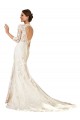 Ivoire Fourreau Dentelle Robes de mariée Pas Cher