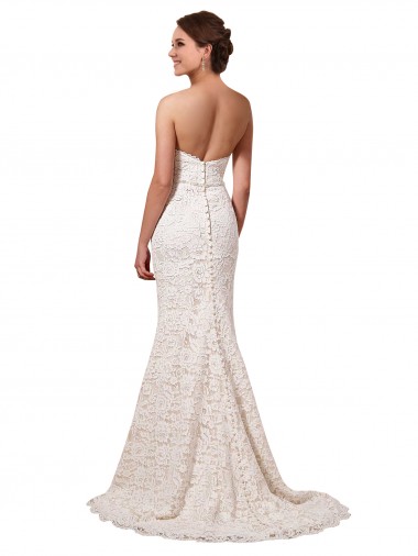 Ivoire Fourreau Dentelle Robes de mariée
