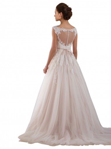 Ivoire Princesse Tulle Dentelle Robes de mariée