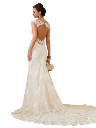 Ivoire Sirène Dentelle Robes de mariée