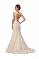 Ivoire Sirène Tulle Dentelle Robes de mariée Pas Cher