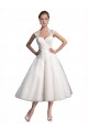 Ivoire Trapèze Tulle Dentelle Plage Robes de mariée Pas Cher