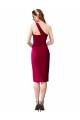 Noir Fourreau Crêpe Stretch Courte Robes demoiselle d'honneur / Robes de soirée / Robes de cocktail Pas Cher