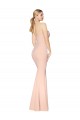 Sirène Col Haut Crêpe Stretch Longue Formelles Robes demoiselle d'honneur / Robes de soirée / Robes de bal Pas Cher