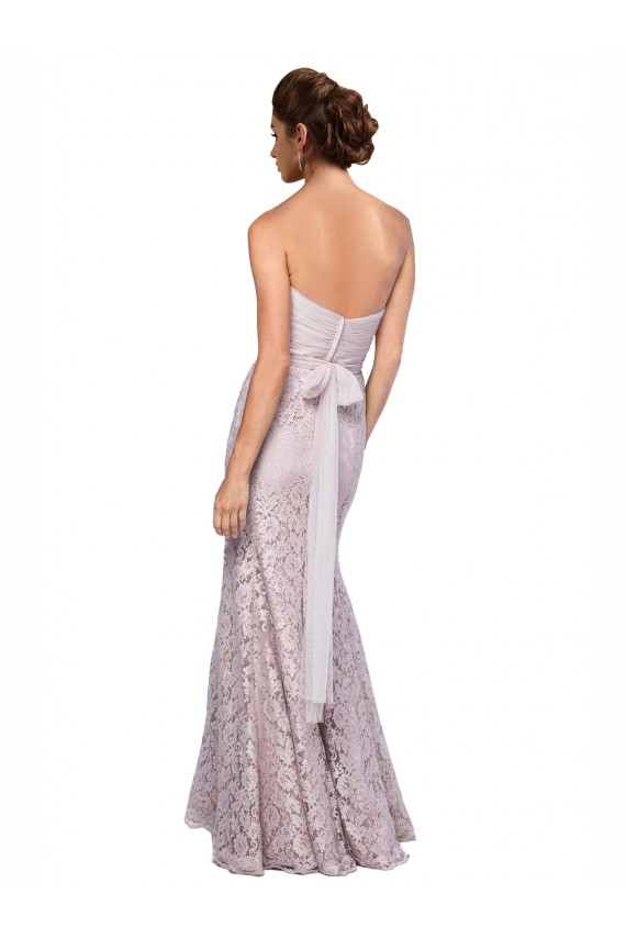 Sirène Dentelle Longue Robes demoiselle d'honneur / Robes de bal Pas Cher