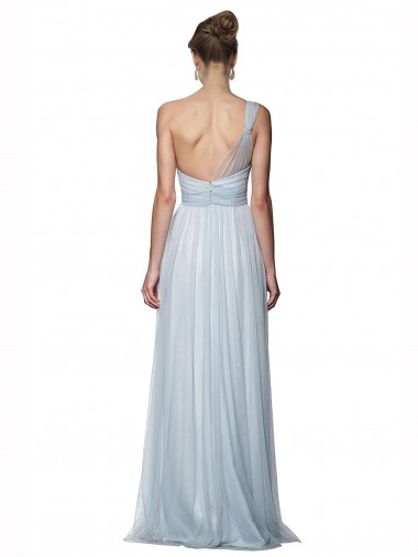 Trapèze Tulle Longue Robes demoiselle d'honneur